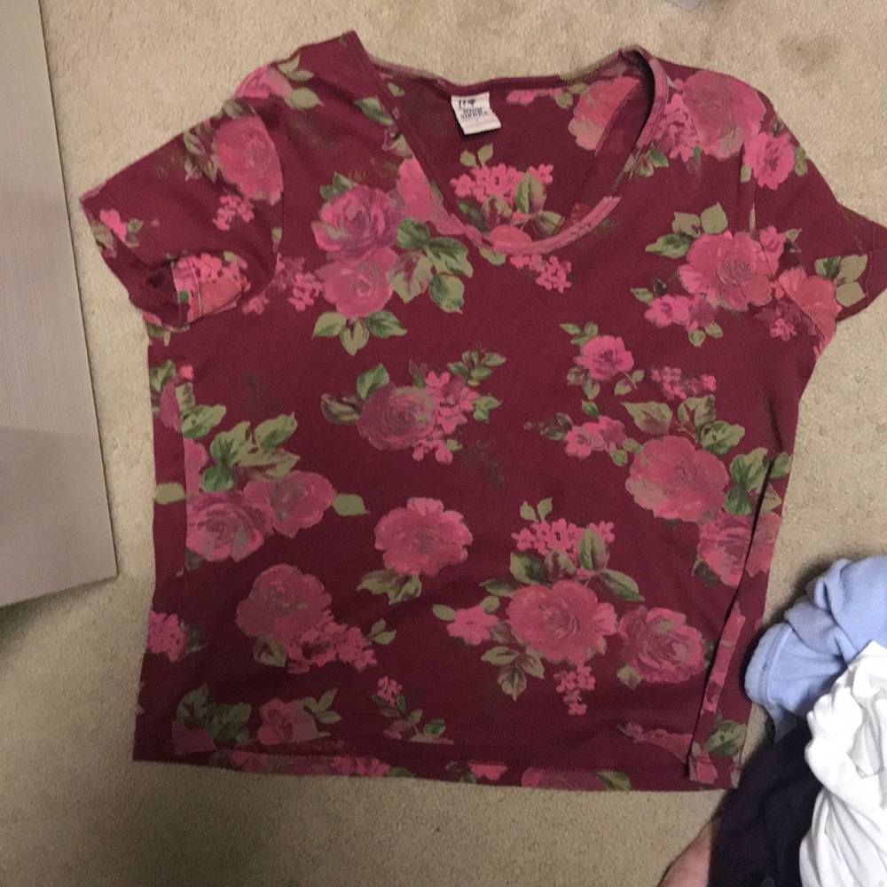 Vintage rose top